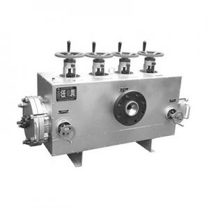 Horizontal continuous switching melt filter